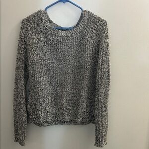 American Eagle Outfitters Gray Knit Sweater